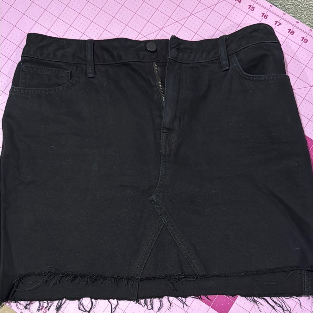 Sanctuary Charcoal Denim Skirt